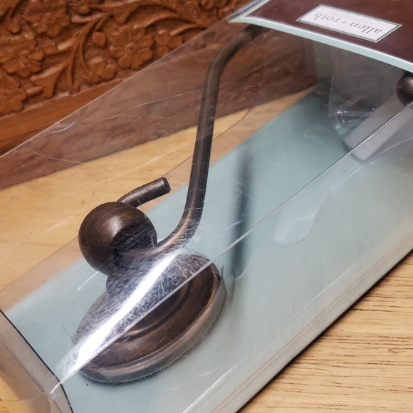 COPY - NWTAllen +Roth Oil Rubbed Bronze Hook - Picture 3 of 5
